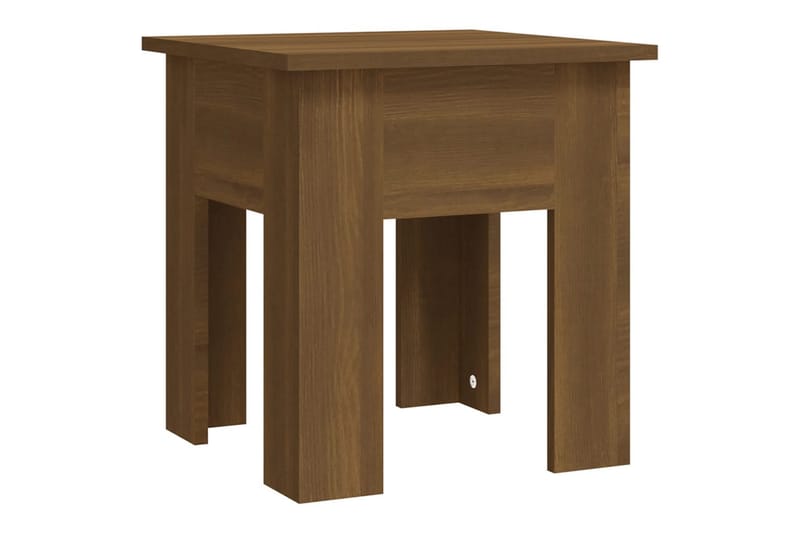 Salongbord brun eik 40x40x42 cm sponplate - Brun - Møbler - Bord - Sofabord