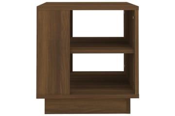 Salongbord brun eik 40x40x43 cm konstruert tre - Brun - Møbler - Bord - Sofabord