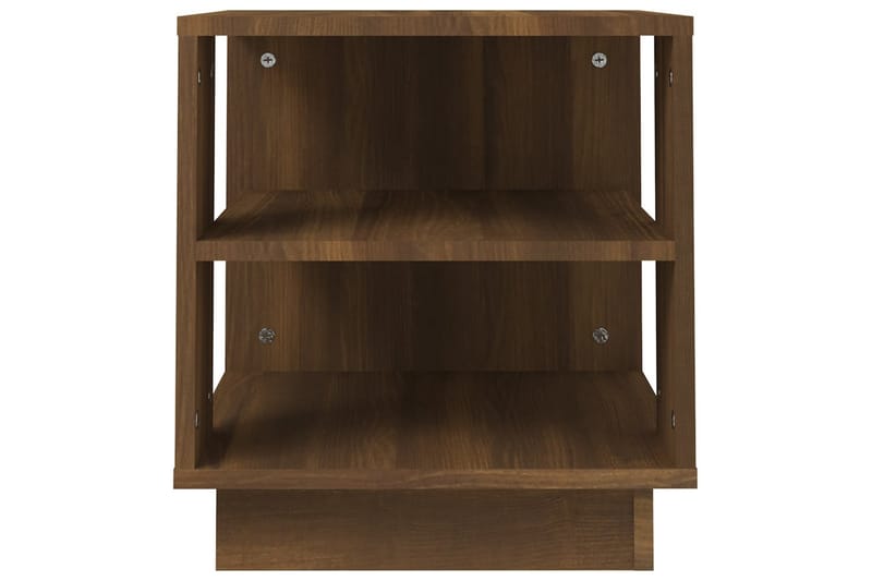 Salongbord brun eik 40x40x43 cm konstruert tre - Brun - Møbler - Bord - Sofabord