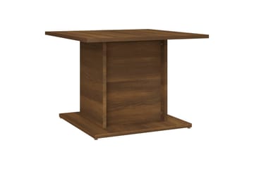 Salongbord brun eik 55,5x55,5x40 cm sponplate - Brun - Møbler - Bord - Sofabord
