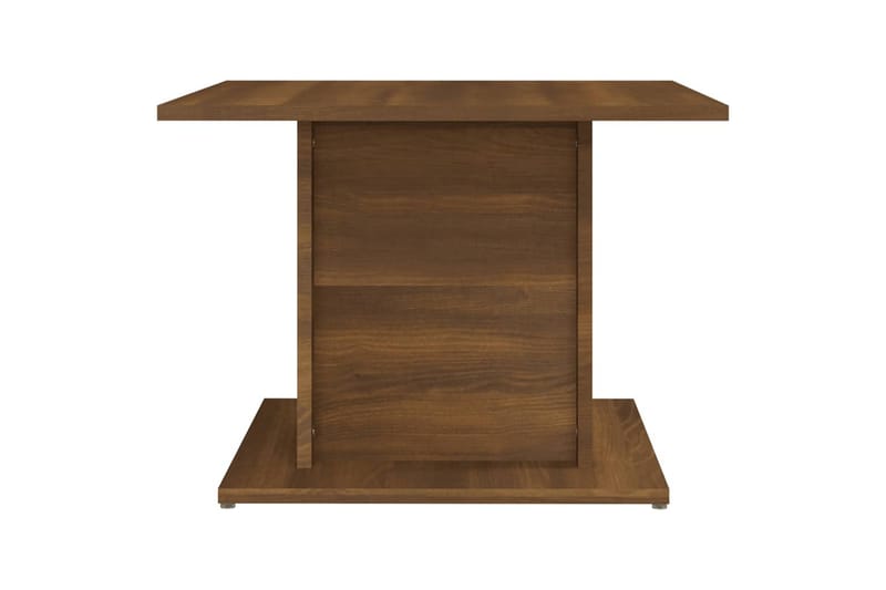 Salongbord brun eik 55,5x55,5x40 cm sponplate - Brun - Møbler - Bord - Sofabord
