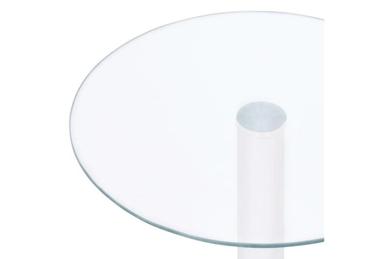 Salongbord gjennomsiktig 40 cm herdet glass - Gjennomsiktig - Møbler - Bord - Sofabord
