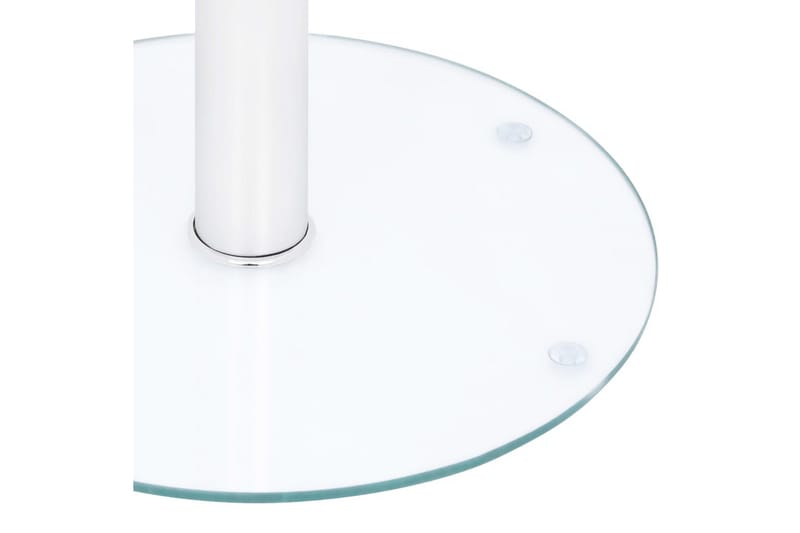 Salongbord gjennomsiktig 40 cm herdet glass - Gjennomsiktig - Møbler - Bord - Sofabord