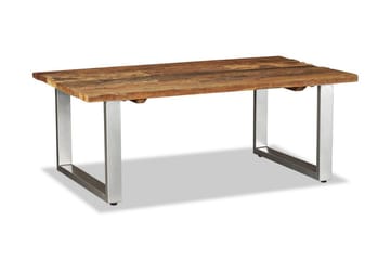 Salongbord gjenvunnet heltre 100x60x38 cm - Resirkulert Tre - Møbler - Bord - Sofabord