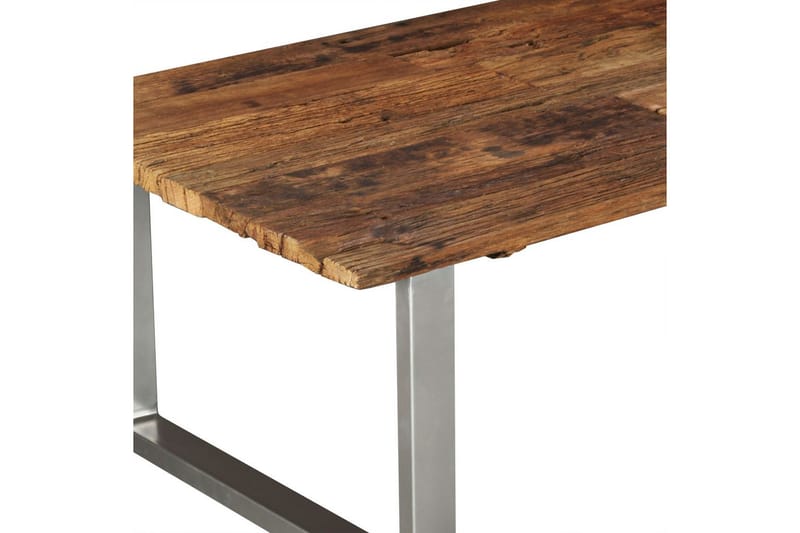 Salongbord gjenvunnet heltre 100x60x38 cm - Resirkulert Tre - Møbler - Bord - Sofabord