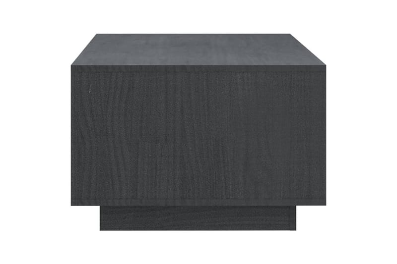 Salongbord grå 110x50x33,5 cm heltre furu - Grå - Møbler - Bord - Sofabord