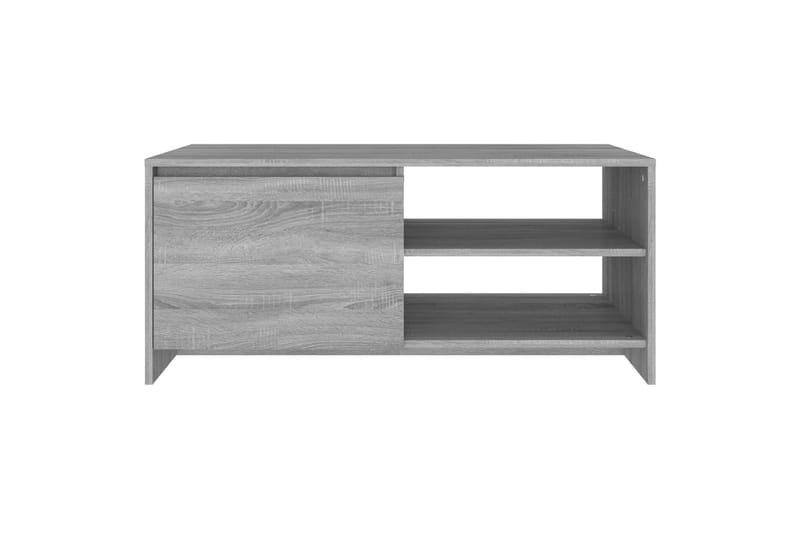 Salongbord grå sonoma 102x50x45 cm konstruert tre - Grå - Sofabord