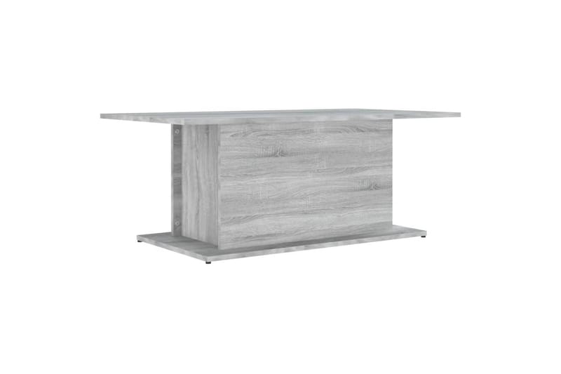 Salongbord grå sonoma eik 102x55,5x40 cm sponplate - Grå - Møbler - Bord - Sofabord