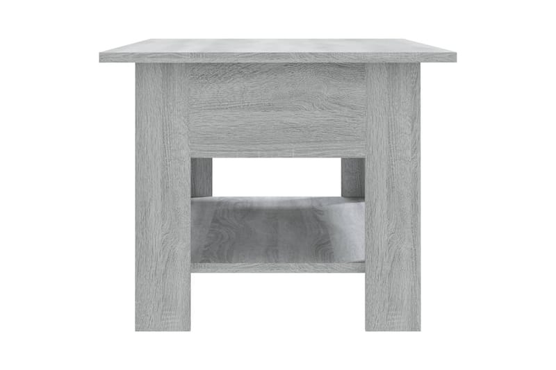 Salongbord grå sonoma eik 102x55x42 cm sponplate - Grå - Møbler - Bord - Sofabord