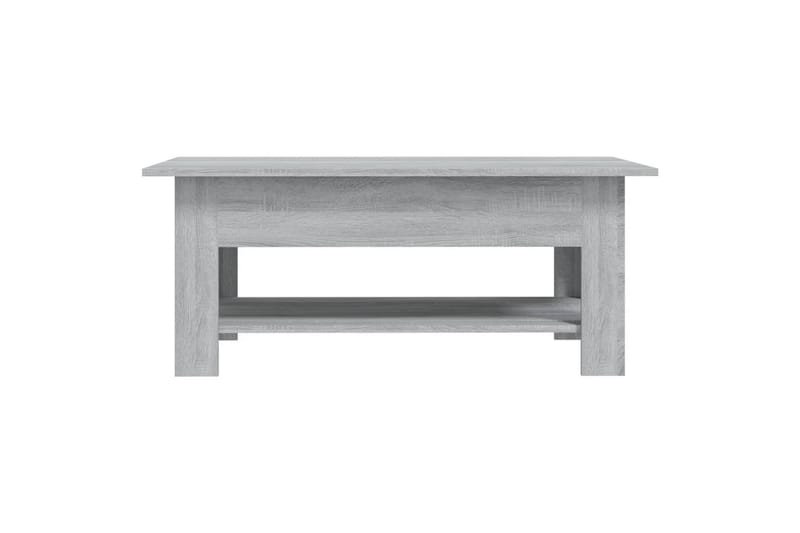 Salongbord grå sonoma eik 102x55x42 cm sponplate - Grå - Møbler - Bord - Sofabord
