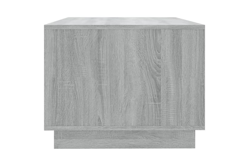 Salongbord grå sonoma eik 102x55x43 cm sponplate - Grå - Møbler - Bord - Sofabord