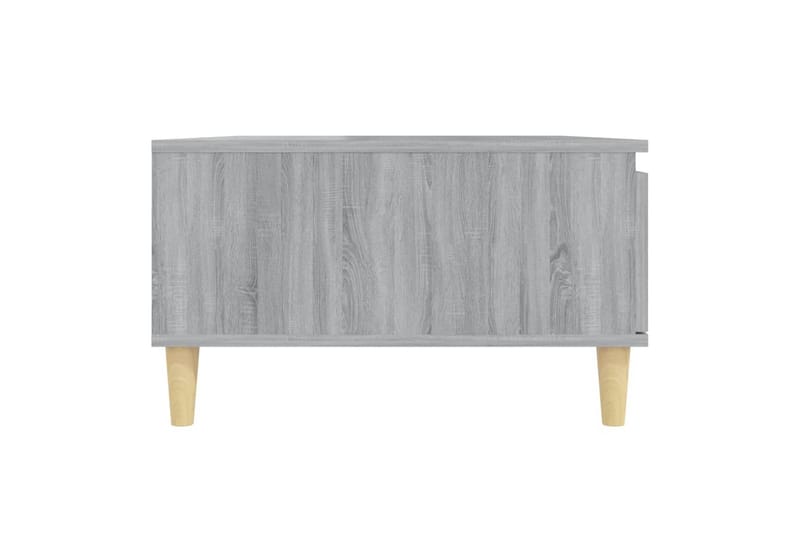 Salongbord grå sonoma eik 90x60x35 cm sponplate - Grå - Møbler - Bord - Sofabord