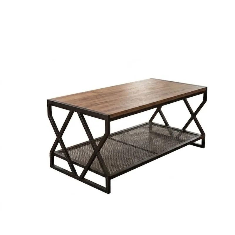 Salongbord Hanah Home Drak (94 x 50 x 50 cm) Atlantisk furu svart, undefined