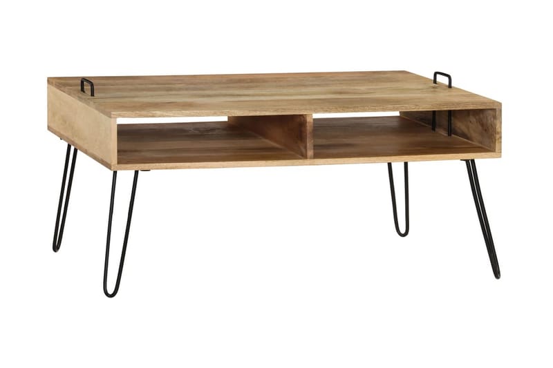 Salongbord heltre mango 100x60x45 cm - Møbler - Bord - Sofabord