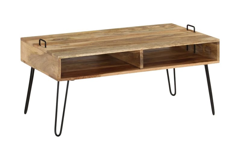Salongbord heltre mango 100x60x45 cm - Møbler - Bord - Sofabord