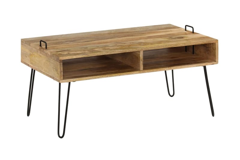 Salongbord heltre mango 100x60x45 cm - Møbler - Bord - Sofabord