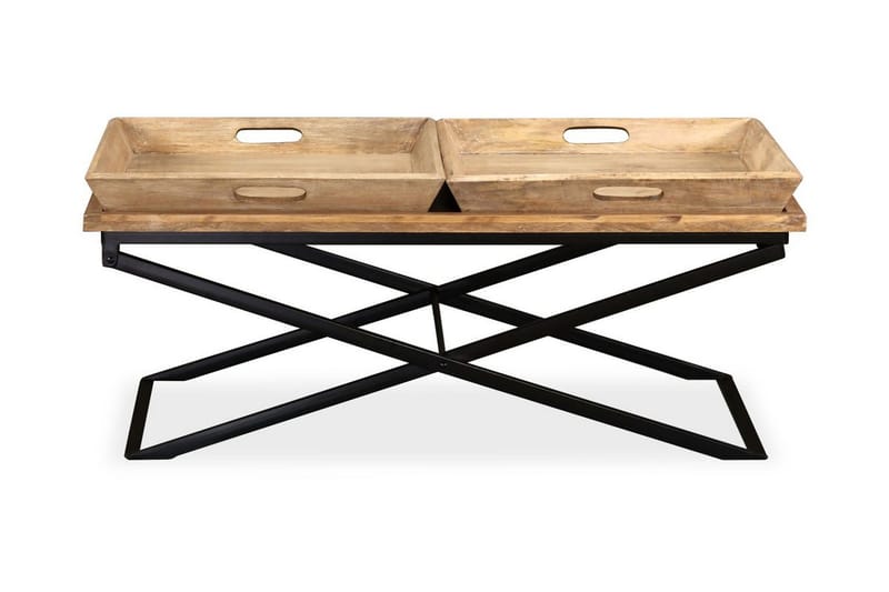 Salongbord heltre mango 110x55x42 cm - Mangotre - Møbler - Bord - Sofabord