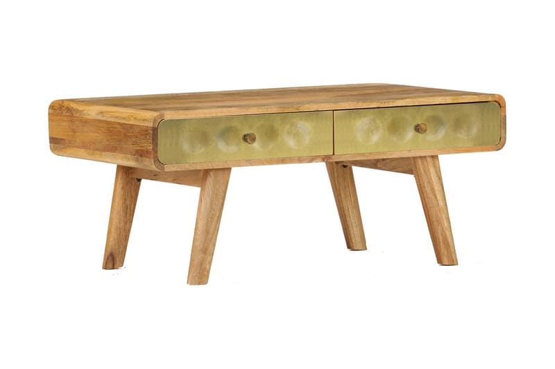 Salongbord heltre mango 90x50x40 cm - Møbler - Bord - Sofabord
