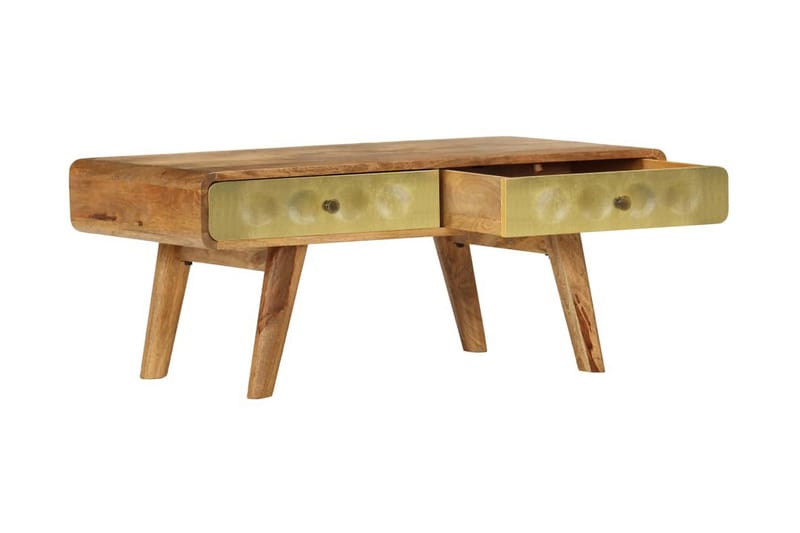 Salongbord heltre mango 90x50x40 cm - Møbler - Bord - Sofabord