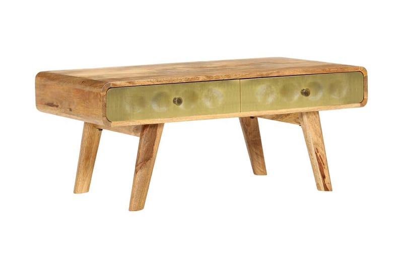 Salongbord heltre mango 90x50x40 cm - Møbler - Bord - Sofabord