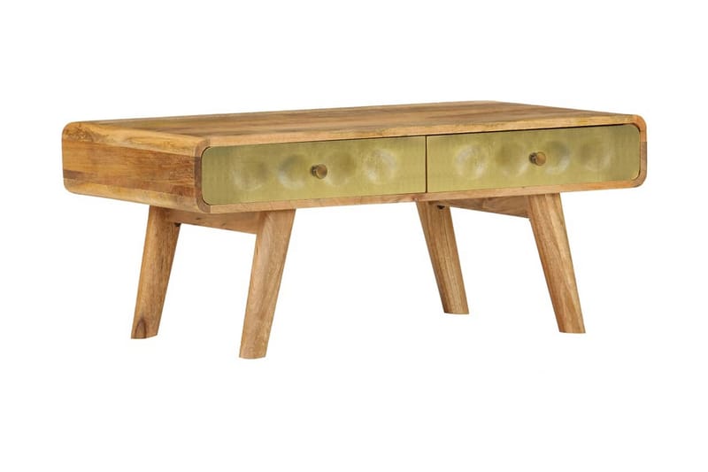 Salongbord heltre mango 90x50x40 cm - Møbler - Bord - Sofabord