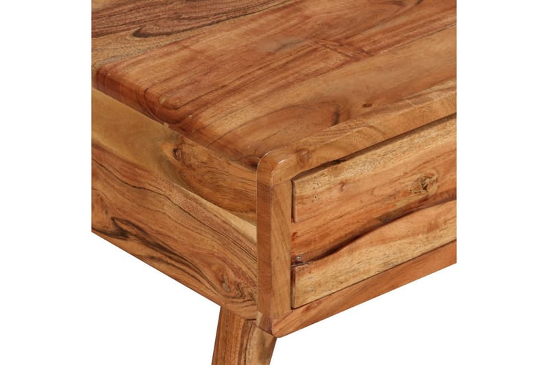 Salongbord heltre med utskåret skuff 100x50x40 cm - Akasie - Møbler - Bord - Sofabord