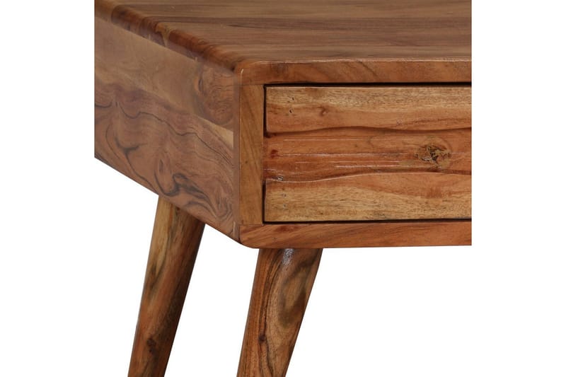 Salongbord heltre med utskåret skuff 100x50x40 cm - Akasie - Møbler - Bord - Sofabord