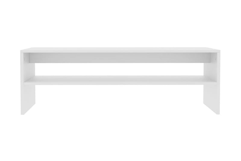 Salongbord hvit 100x40x40 cm sponplate - Hvit - Sofabord