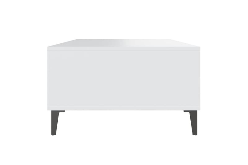 Salongbord hvit 103,5x60x35 cm sponplate - Hvit - Møbler - Bord - Sofabord