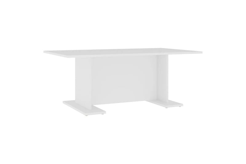 Salongbord hvit 103,5x60x40 cm sponplate - Hvit - Møbler - Bord - Sofabord