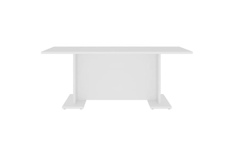 Salongbord hvit 103,5x60x40 cm sponplate - Hvit - Møbler - Bord - Sofabord