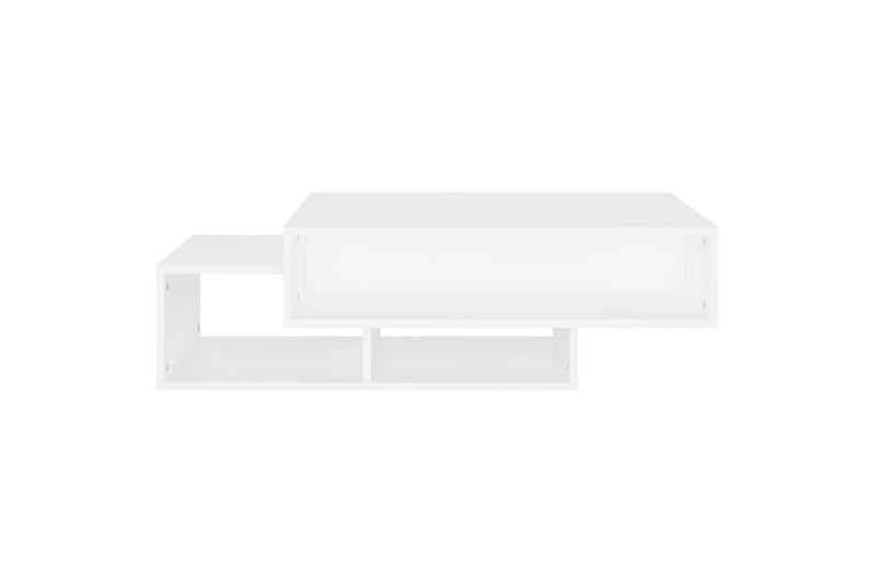 Salongbord hvit 105x55x32 cm sponplate - Hvit - Sofabord