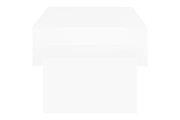 Salongbord hvit 105x55x32 cm sponplate - Hvit - Møbler - Bord - Sofabord