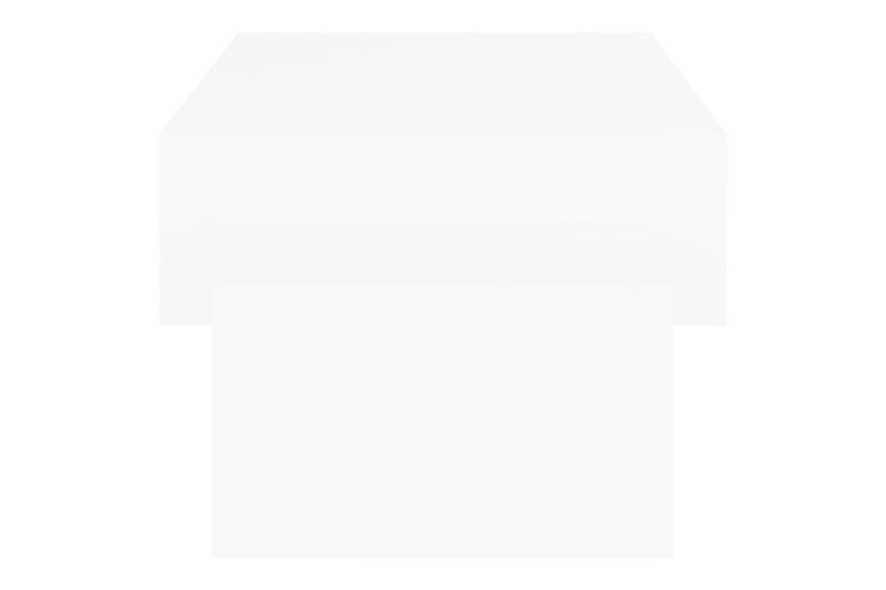 Salongbord hvit 105x55x32 cm sponplate - Hvit - Møbler - Bord - Sofabord