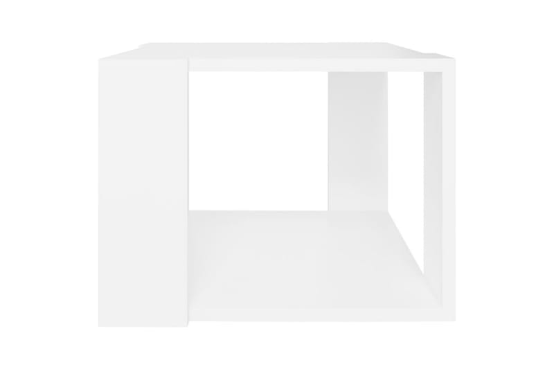 Salongbord hvit 40x40x30 cm sponplate - Hvit - Sofabord