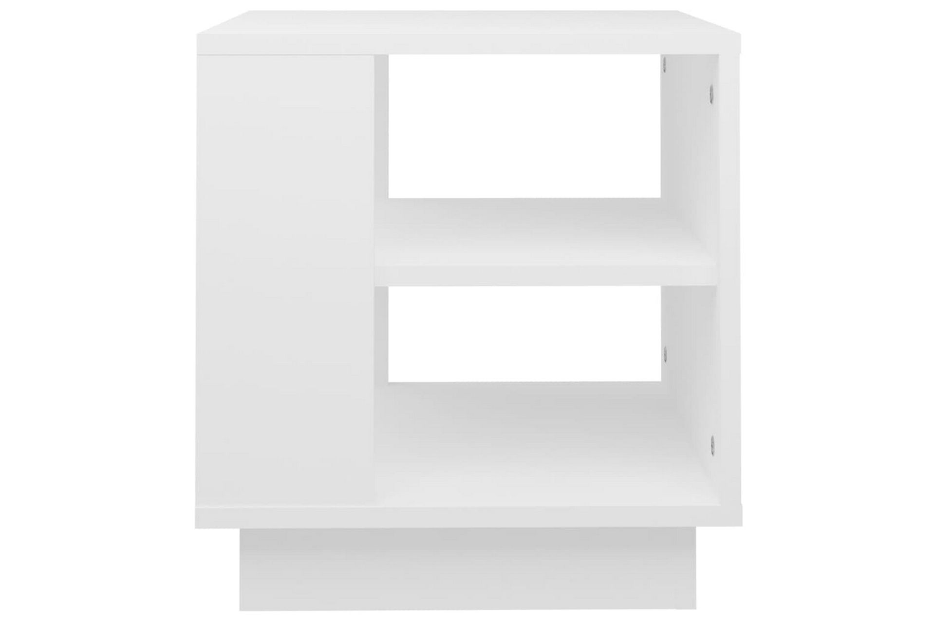 Salongbord hvit 40x40x43 cm konstruert tre - Hvit - Møbler - Bord - Sofabord