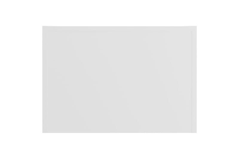 Salongbord hvit 50x50x35 cm sponplate - Hvit - Møbler - Bord - Sofabord