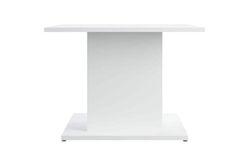 Salongbord hvit 55,5x55,5x40 cm sponplate - Hvit - Sofabord