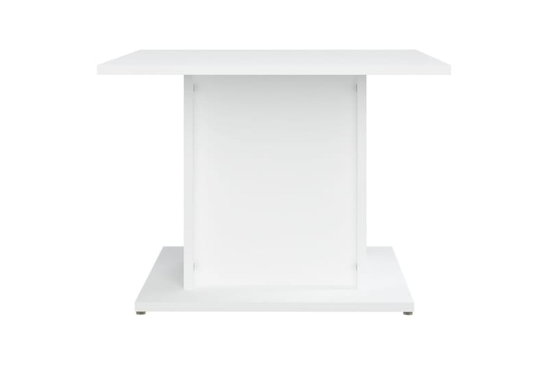Salongbord hvit 55,5x55,5x40 cm sponplate - Hvit - Sofabord