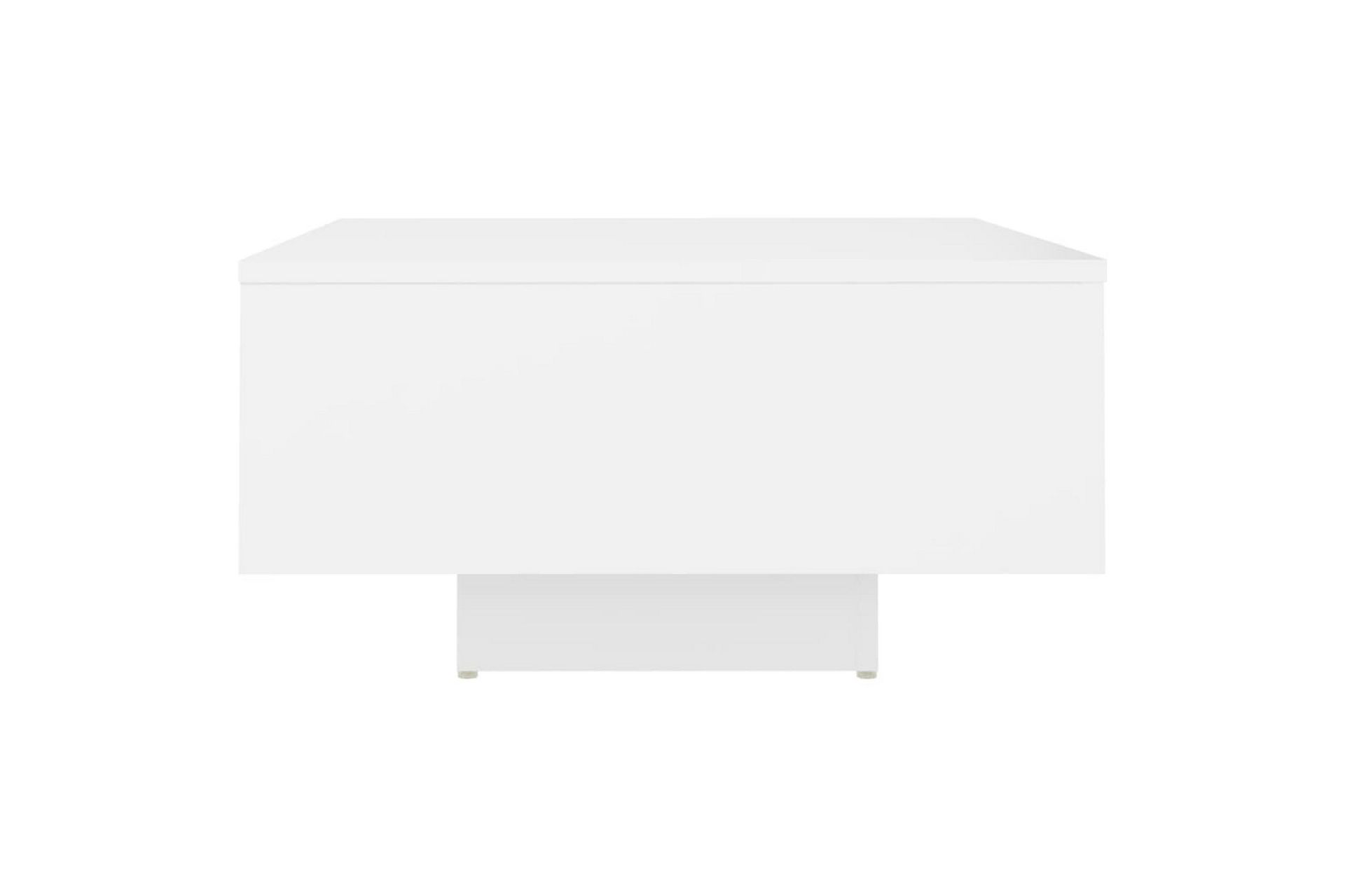 Salongbord hvit 60x60x31,5 cm sponplate - Hvit - Møbler - Bord - Sofabord