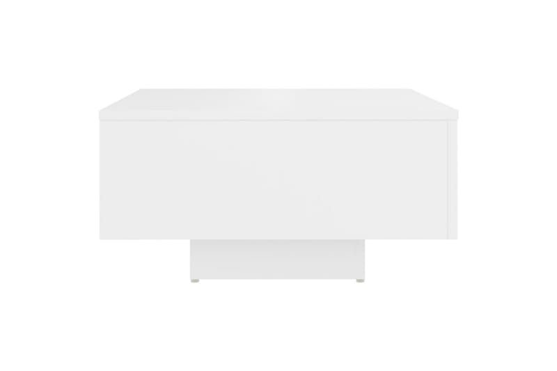 Salongbord hvit 60x60x31,5 cm sponplate - Hvit - Møbler - Bord - Sofabord