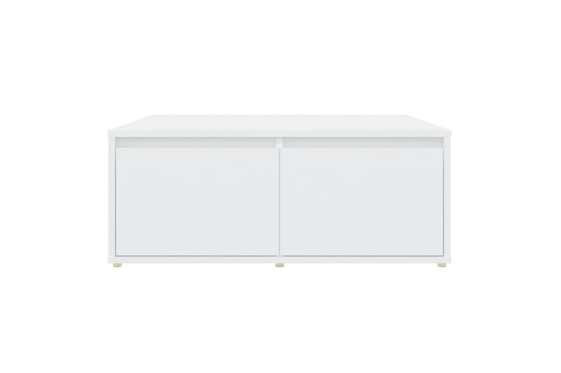 Salongbord hvit 80x80x31 cm sponplate - Hvit - Møbler - Bord - Sofabord
