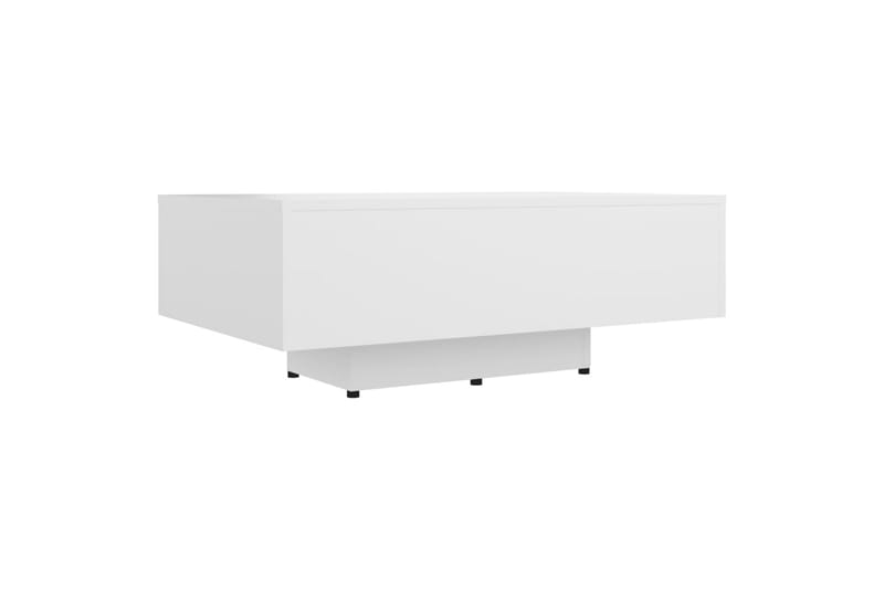 Salongbord hvit 85x55x31 cm sponplate - Hvit - Møbler - Bord - Sofabord