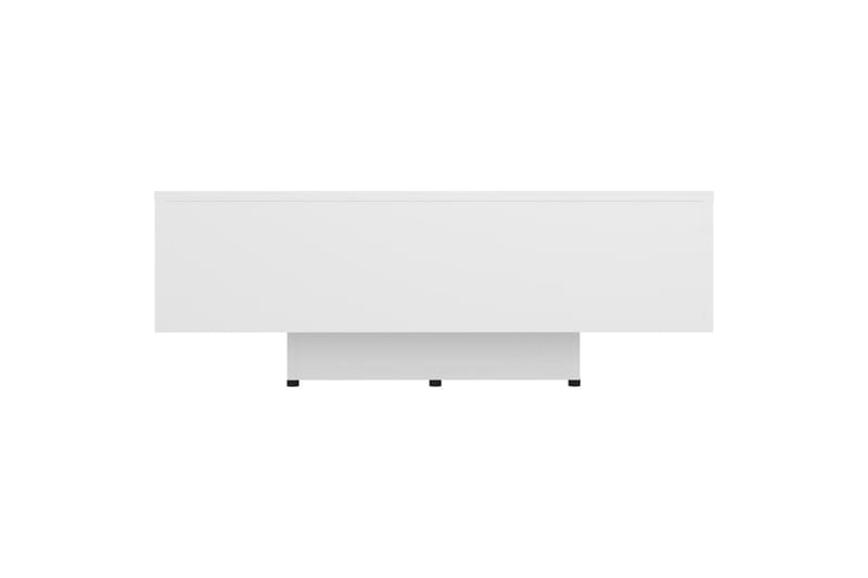 Salongbord hvit 85x55x31 cm sponplate - Hvit - Sofabord