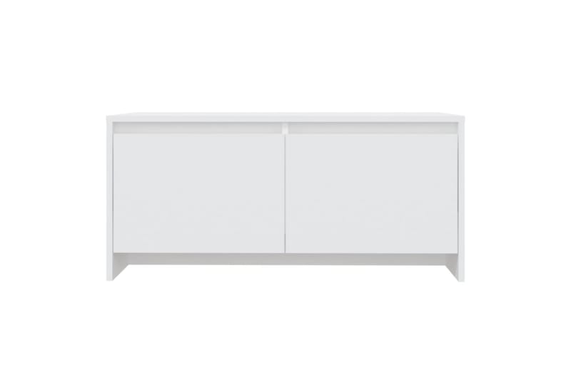 Salongbord hvit 90x50x41,5 cm sponplate - Hvit - Møbler - Bord - Sofabord