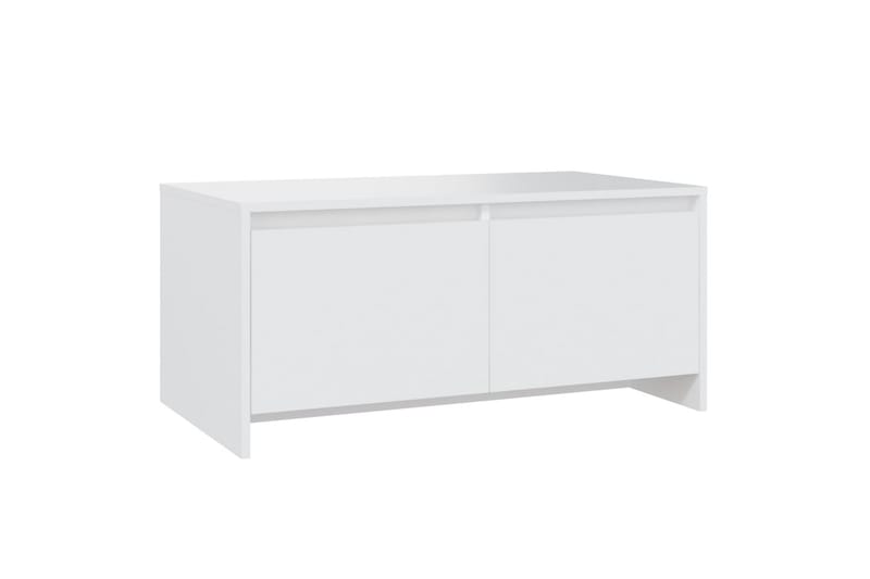 Salongbord hvit 90x50x41,5 cm sponplate - Hvit - Møbler - Bord - Sofabord