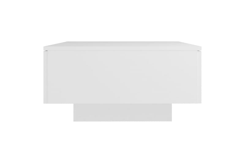 Salongbord hvit 90x60x31 cm sponplate - Hvit - Sofabord