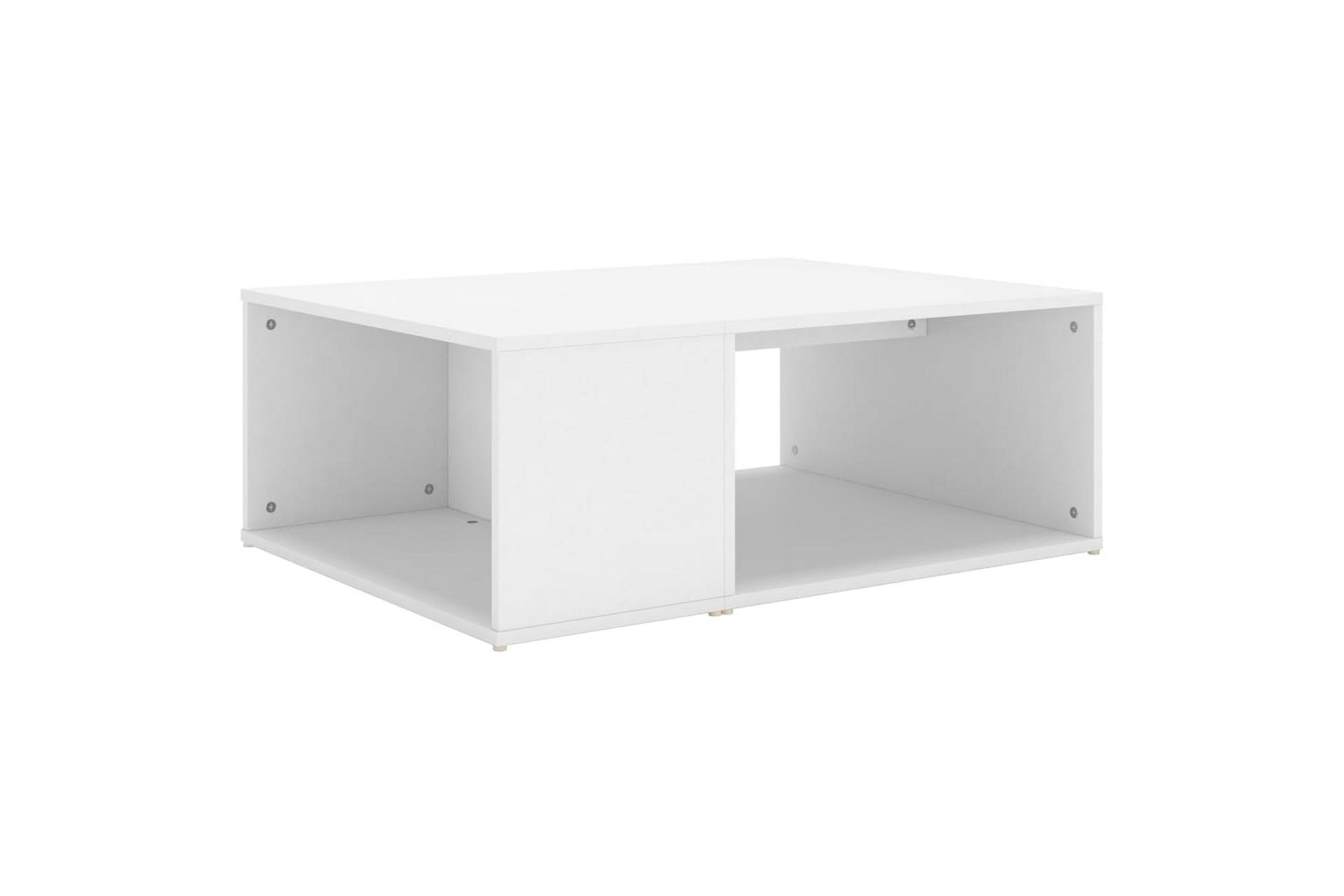 Salongbord hvit 90x67x33 cm sponplate - Hvit - Møbler - Bord - Sofabord