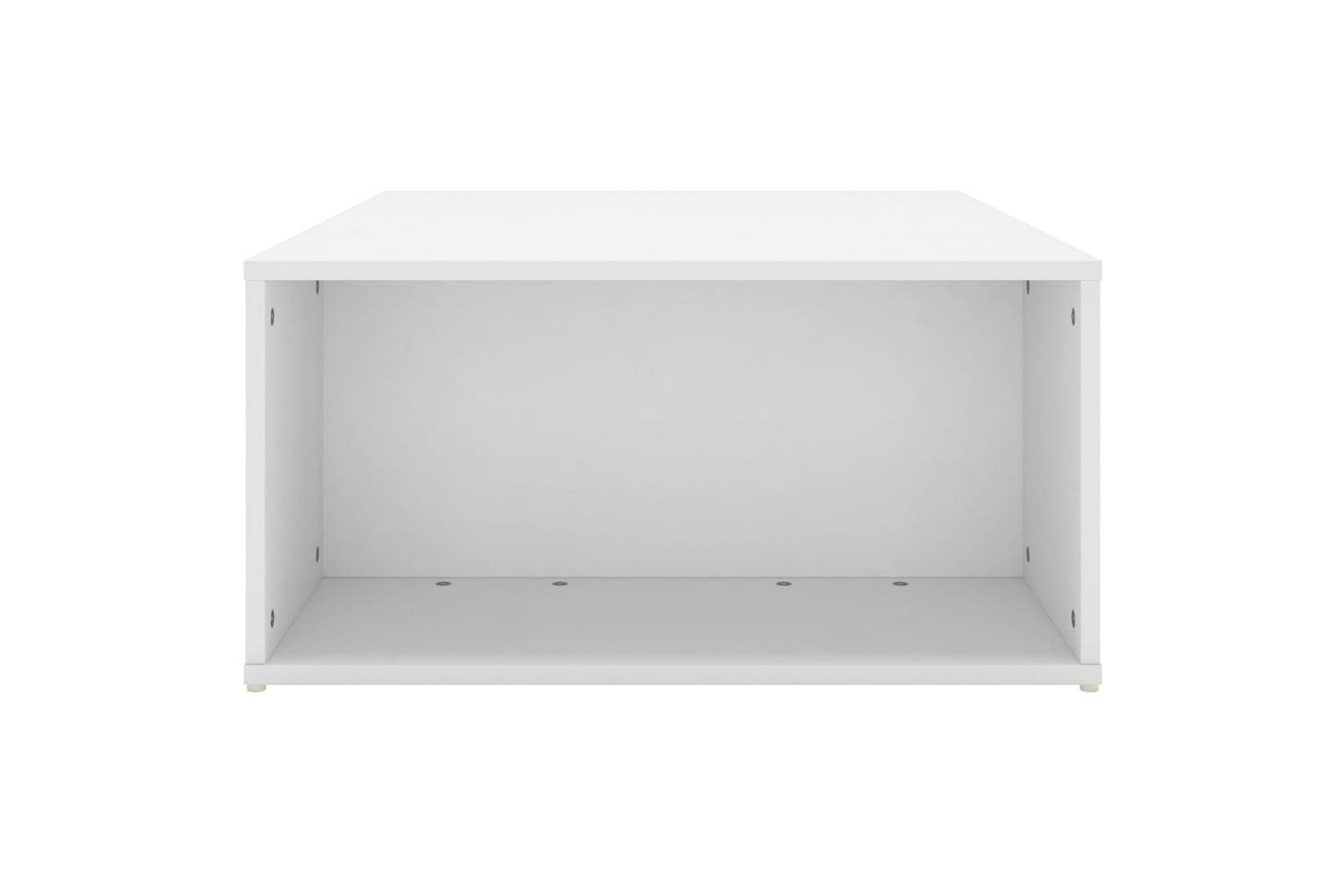 Salongbord hvit 90x67x33 cm sponplate - Hvit - Møbler - Bord - Sofabord