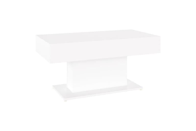 Salongbord hvit 96x50x45 cm sponplate - Hvit - Møbler - Bord - Sofabord